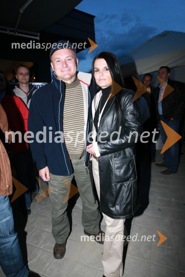 Franc Kangler, župan Maribora s soprogo TanjoRadio City, koncert 2009