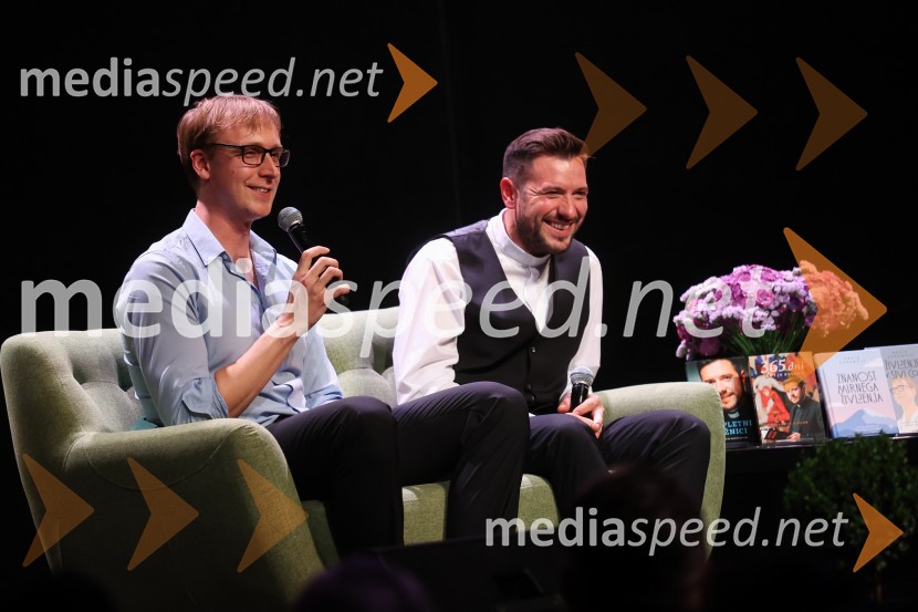  David Zupančič, specializant infektologije, pisatelj in spletni vplivnež;  Martin Golob, duhovnikDavid in Martin o iskanju miru