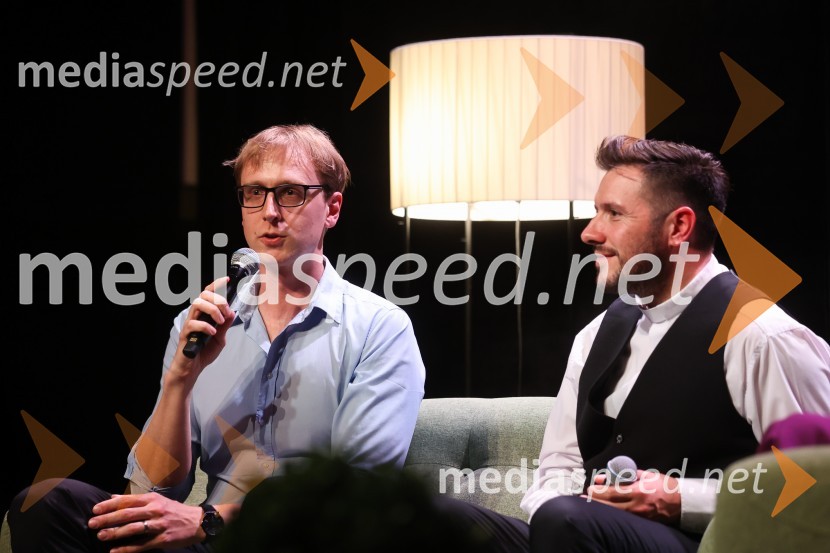  David Zupančič, specializant infektologije, pisatelj in spletni vplivnež;  Martin Golob, duhovnikDavid in Martin o iskanju miru