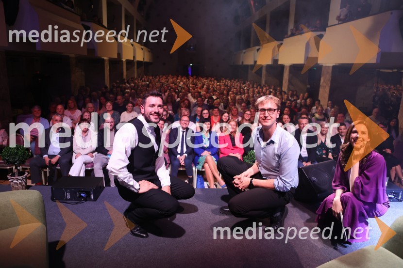  Martin Golob, duhovnik;  David Zupančič, specializant infektologije, pisatelj in spletni vplivnež;  Nuša Lesar, novinarka in voditeljicaDavid in Martin o iskanju miru