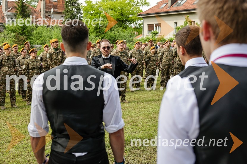 V Parku slovenske himne poklon Slovenski vojski