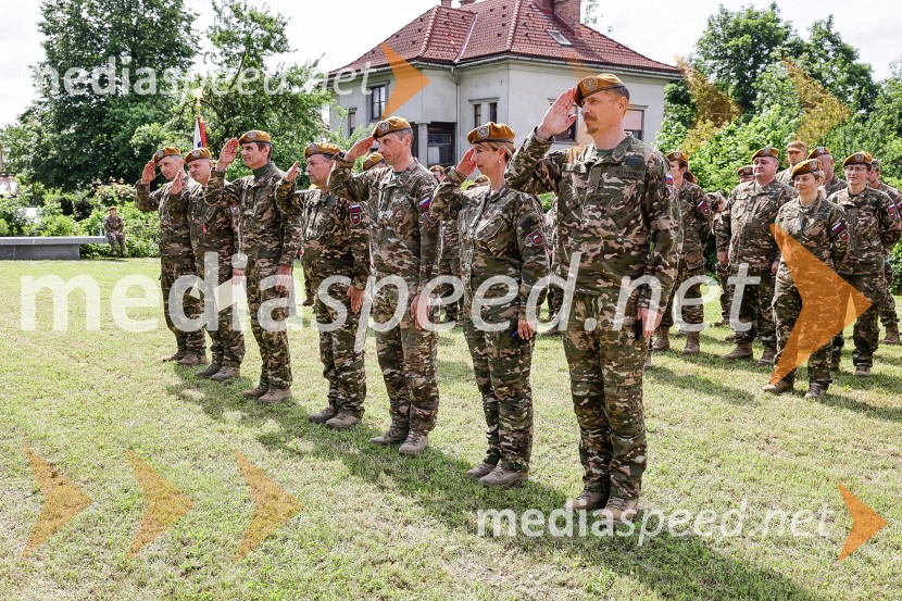 V Parku slovenske himne poklon Slovenski vojski