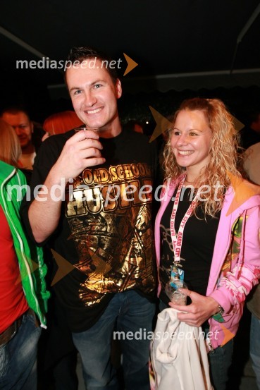 Jure Toplak in Živana SeverRadio City, koncert 2009