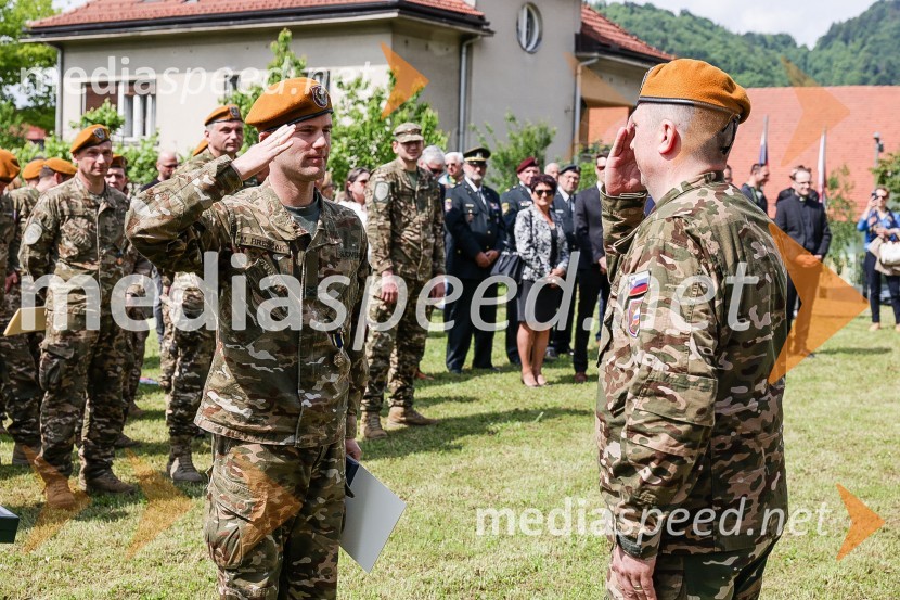 V Parku slovenske himne poklon Slovenski vojski