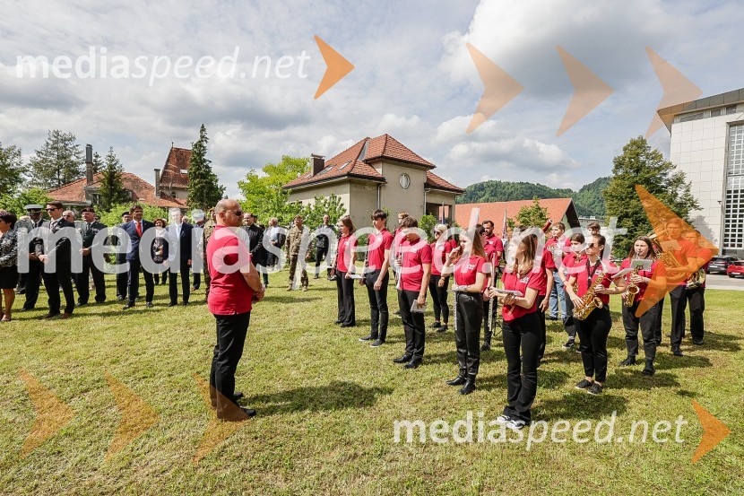 V Parku slovenske himne poklon Slovenski vojski