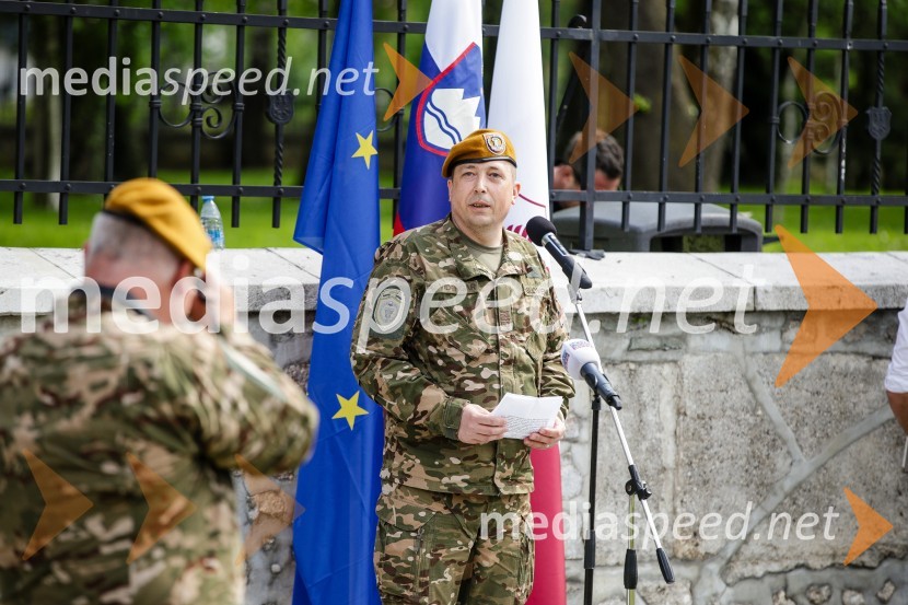 V Parku slovenske himne poklon Slovenski vojski