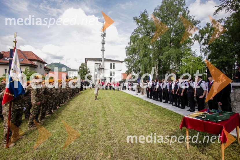 V Parku slovenske himne poklon Slovenski vojski