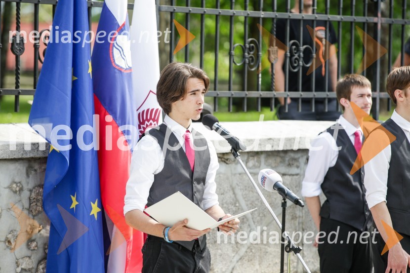 V Parku slovenske himne poklon Slovenski vojski