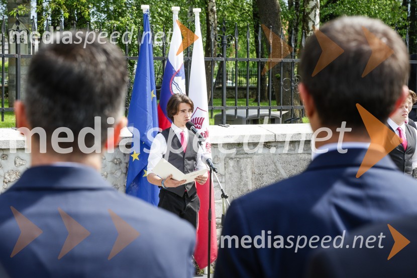 V Parku slovenske himne poklon Slovenski vojski