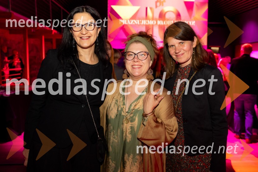  Vera Kovačevič, svetovalka za komuniciranje, LEK ;  Irina Kyseleff;  Katja DolenecČista desetka – 10. obletnica agencije IPPR