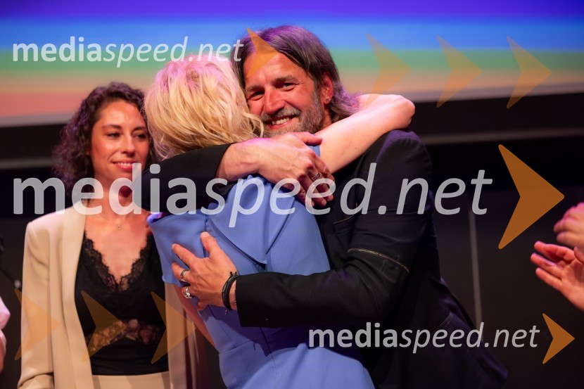  Irena Pavčič, direktorica, IPPR;  Matevž Šalehar-Hamo, glasbenik, Hamo & Tribute 2 LoveČista desetka – 10. obletnica agencije IPPR