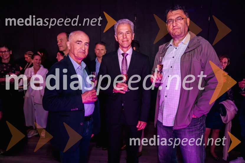 prof. dr. Janez Bešter, Fakulteta za elektrotehniko; prof. dr. Marko Topič, dekan, Fakulteta za elektrotehniko; prof. dr. Igor Škrjanc, Fakulteta za elektrotehnikoČista desetka – 10. obletnica agencije IPPR