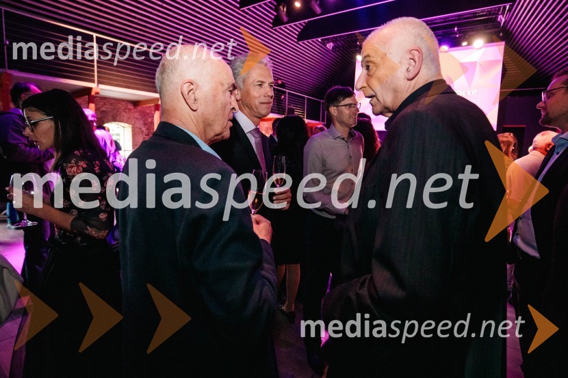 prof. dr. Janez Bešter, Fakulteta za elektrotehniko; prof. dr. Marko Topič, dekan, Fakulteta za elektrotehniko;  Ivo Boscarol, podjetnik, generalni direktor Pipistrel d.o.o.Čista desetka – 10. obletnica agencije IPPR