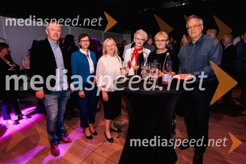 prof. dr. Simon Schnabl, Fakulteta za kemijo in kemijsko tehnologijo;  Vesna Kranjc,  tajnik Fakultete za kemijo in kemijsko tehnologijo; prof. dr.  Violeta Bokan-Bosiljkov,  dekanja Fakultete za gradbeništvo in geodezijo;  Marija Lan,  tajnik Fakultete za gradbeništvo in geodezijo; prof. dr. Andreja Žgajnar Gotvajn, dekanja Fakultete za kemijo in kemijsko tehnologijo; prof. dr. Matjaž Mikoš, bivši dekan Fakultete za gradbeništvo in geodezijoČista desetka – 10. obletnica agencije IPPR