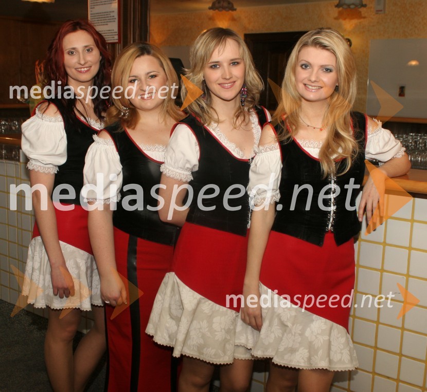 Zasedba Vesele ŠtajerkePodalpski večer, snemanje nove oddaje na Net Tv