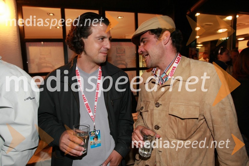 Zlatko Zahovič, športni direktor NK Maribor in ...Radio City, koncert 2009