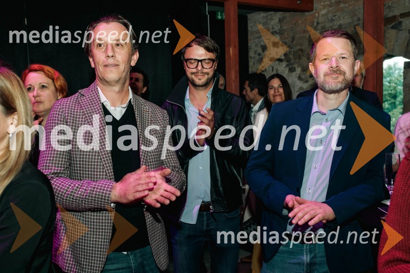  Mitja Prek, Media24;  Jan Konečnik, Holler;  Martin Tomažin, Bloomberg AdriaČista desetka – 10. obletnica agencije IPPR