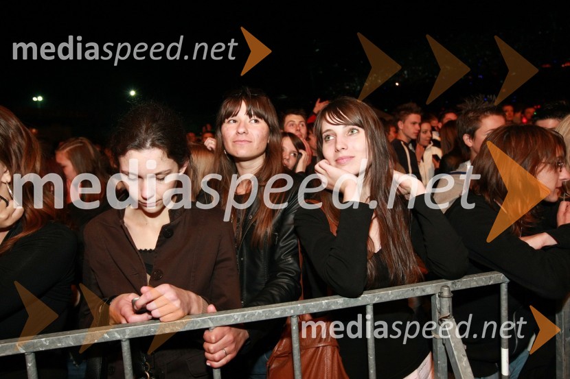 ObiskovalkeRadio City, koncert 2009