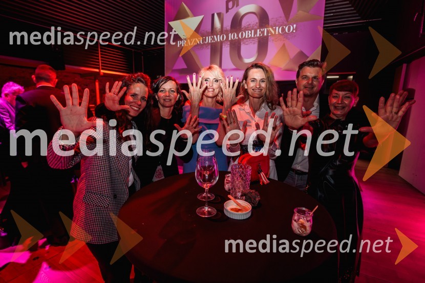  Sandra Baran, MSL;  Špela Petač, Saatchi & Saatchi;  Irena Pavčič, direktorica, IPPR;  Petja Selan;  Toni Tomašek, direktor in glavni kreativni direktor ter direktor poslovnega razvoja za Adriatik, Publicis Groupe;  Nataša Smirnov, IAB SlovenijaČista desetka – 10. obletnica agencije IPPR