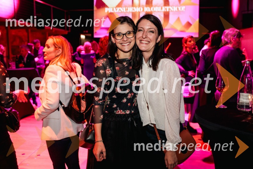  Petra Rakar;  Marina Bračič, Gorenje SlovenijaČista desetka – 10. obletnica agencije IPPR