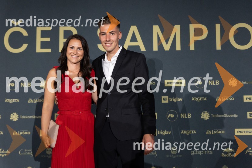  Nuša Rakovec, Zavod SLOSKI;  Timi Zajc, smučarski skakalecVečer šampionov 2024