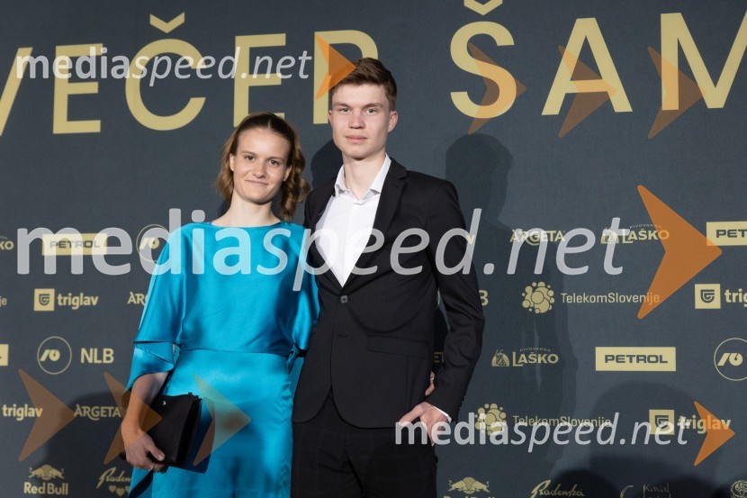  Ema Volavšek, nordijska kombinatorka;  Rok Masle, smučarski skakalecVečer šampionov 2024