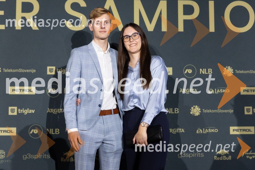  Lovro Kos, smučarski skakalec;  ... Večer šampionov 2024