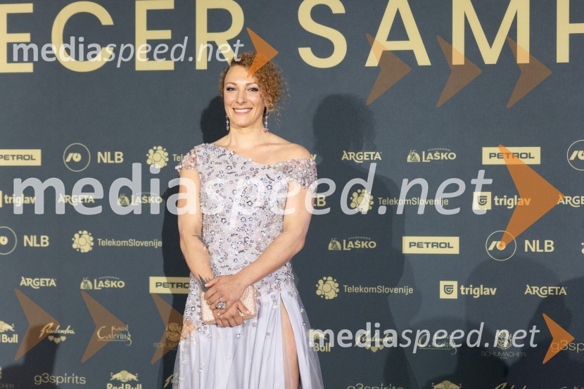  Ilka Štuhec, slovenska alpska smučarkaVečer šampionov 2024