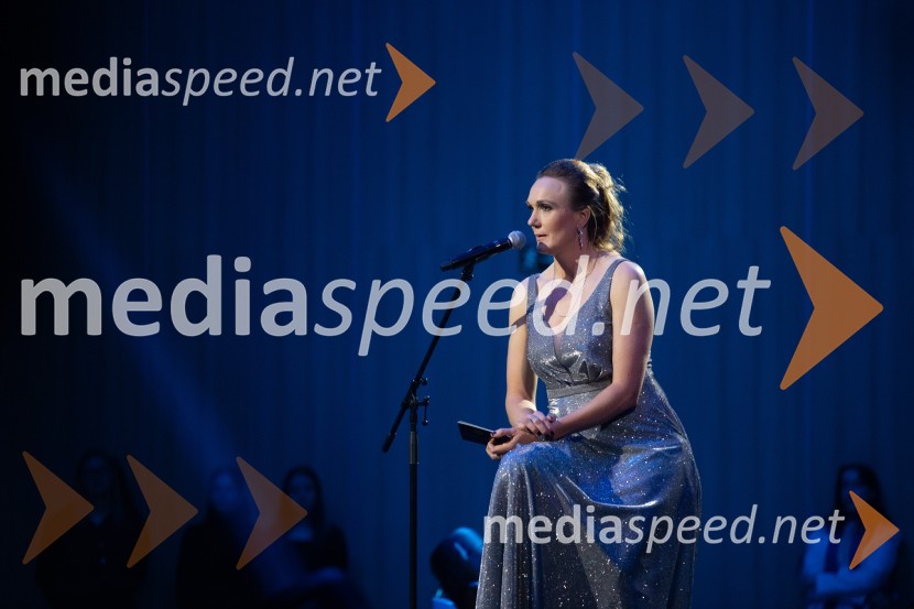  Petra Majdič, nekdanja slovenska smučarska tekačica, članica Odbora za podeljevanje Bloudkovih priznanjVečer šampionov 2024