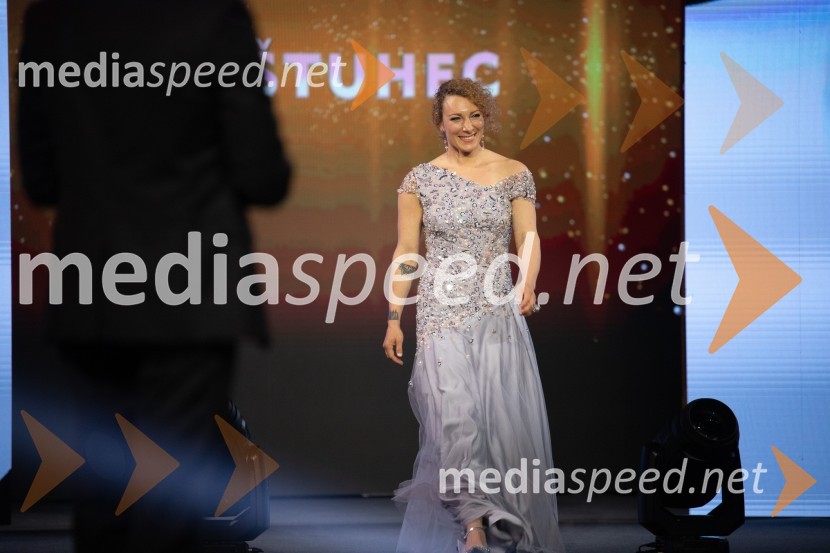  Ilka Štuhec, slovenska alpska smučarkaVečer šampionov 2024