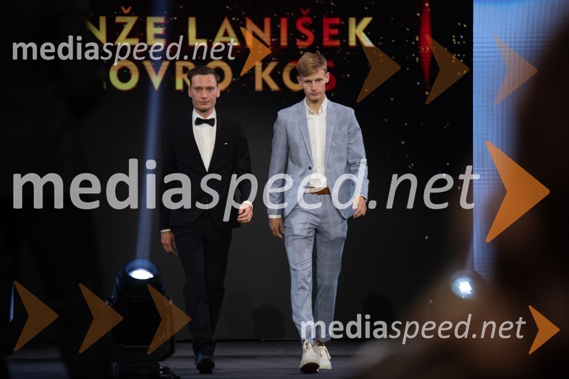  Anže Lanišek, smučarski skakalec;  Lovro Kos, smučarski skakalecVečer šampionov 2024