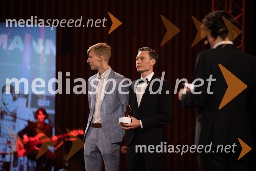  Lovro Kos, smučarski skakalec;  Anže Lanišek, smučarski skakalecVečer šampionov 2024