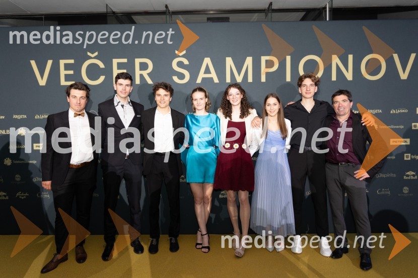  ... ;  ... ;  ... ;  Ema Volavšek, nordijska kombinatorka;  Silva Verbič, nordijska kombinatorka;  ... ;  ... ;  ... Večer šampionov 2024