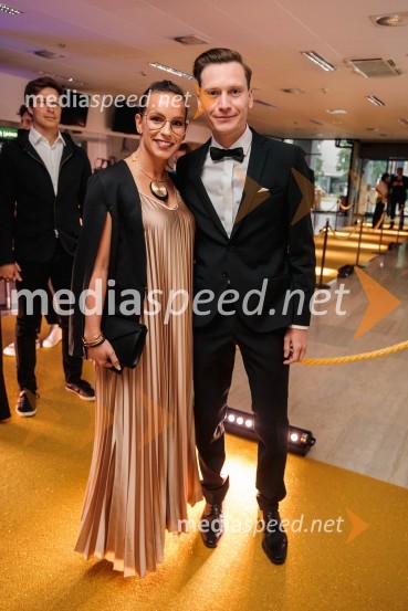  Nastja Lanišek;  Anže Lanišek, smučarski skakalecVečer šampionov 2024