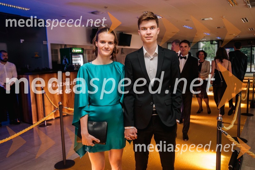  Ema Volavšek, nordijska kombinatorka;  Rok Masle, smučarski skakalecVečer šampionov 2024