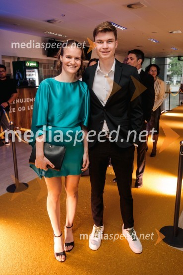  Ema Volavšek, nordijska kombinatorka;  Rok Masle, smučarski skakalecVečer šampionov 2024