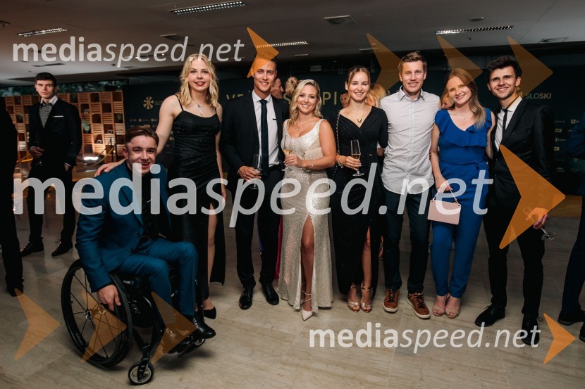  Jernej  Slivnik, paraolimpijec;  Taja Bodlaj, smučarska skakalka;  ... ;  ... ;  Nika Križnar, smučarska skakalka;  Aljaž Vodan, nekdanji smučarski skakalec;  ... ;  ... Večer šampionov 2024