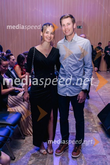  Nika Križnar, smučarska skakalka;  Aljaž Vodan, nekdanji smučarski skakalecVečer šampionov 2024