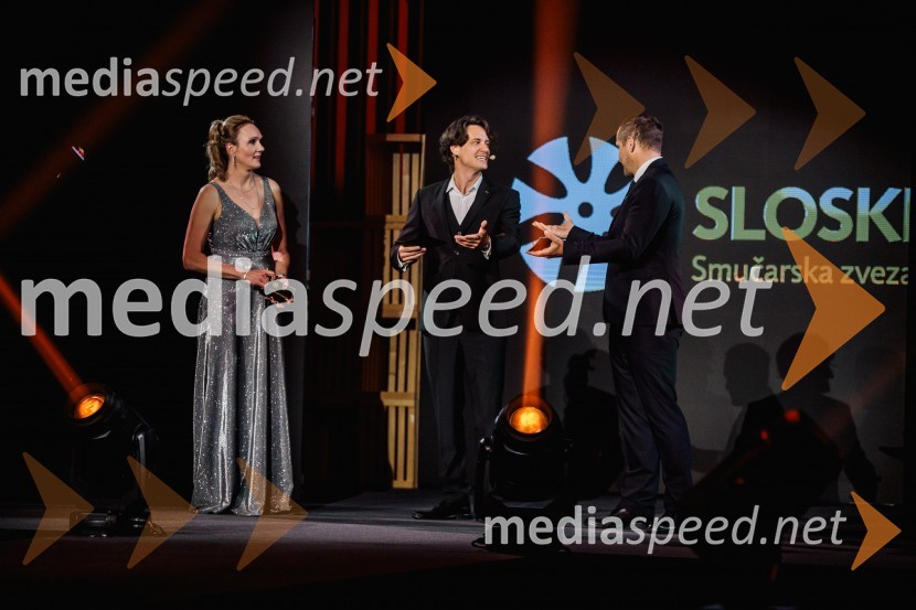  Petra Majdič, nekdanja slovenska smučarska tekačica, članica Odbora za podeljevanje Bloudkovih priznanj;  Domen Valič, igralec;  Jure Košir, nekdanji smučarVečer šampionov 2024