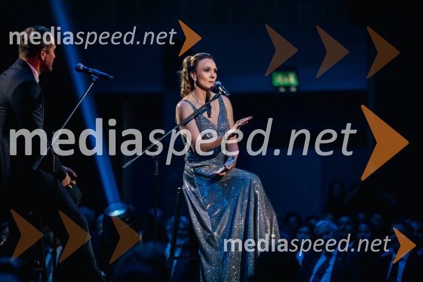  Petra Majdič, nekdanja slovenska smučarska tekačica, članica Odbora za podeljevanje Bloudkovih priznanjVečer šampionov 2024