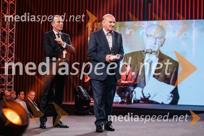  Enzo Smrekar, predsednik uprave Droge Kolinske in glavni direktor strateškega poslovnega področja v Atlantic Grupi, predsednik SZS, podpredsednik Olimpijskega komiteja Slovenije;  Ljubo Jasnič, nekdanji predsednik DESUSVečer šampionov 2024