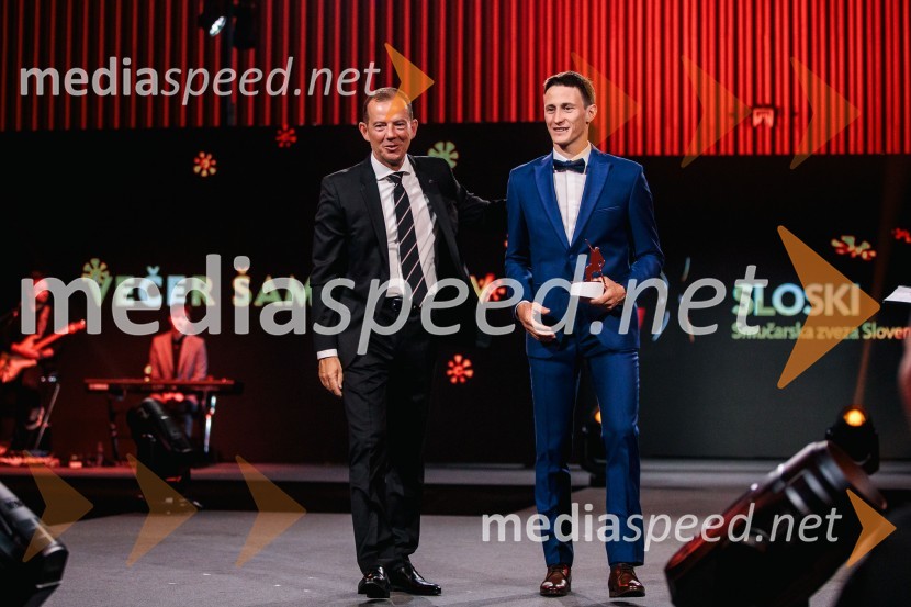  Enzo Smrekar, predsednik uprave Droge Kolinske in glavni direktor strateškega poslovnega področja v Atlantic Grupi, predsednik SZS, podpredsednik Olimpijskega komiteja Slovenije;  Peter  Prevc, smučarski skakalecVečer šampionov 2024