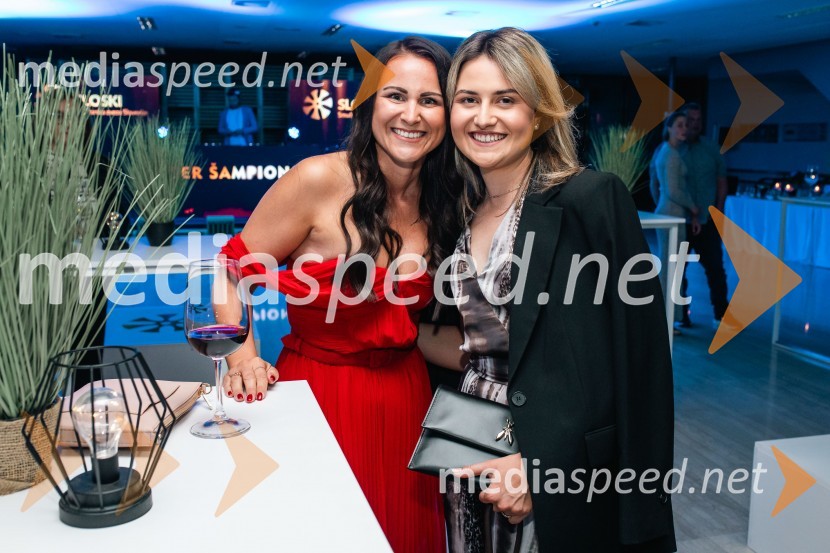  Nuša Rakovec, Zavod SLOSKI;  Špela RavnikVečer šampionov 2024