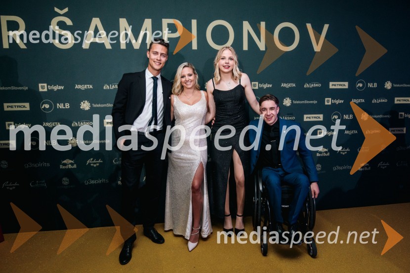  Anže Lavtižar, pomočnik trenerja ženske reprezentance s smučarskih skokih;  ... ;  Taja Bodlaj, smučarska skakalka;  Jernej  Slivnik, paraolimpijecVečer šampionov 2024