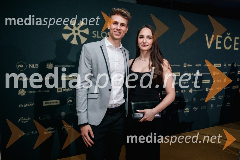  Tijan Marovt, smučar;  Aneja EinfaltVečer šampionov 2024