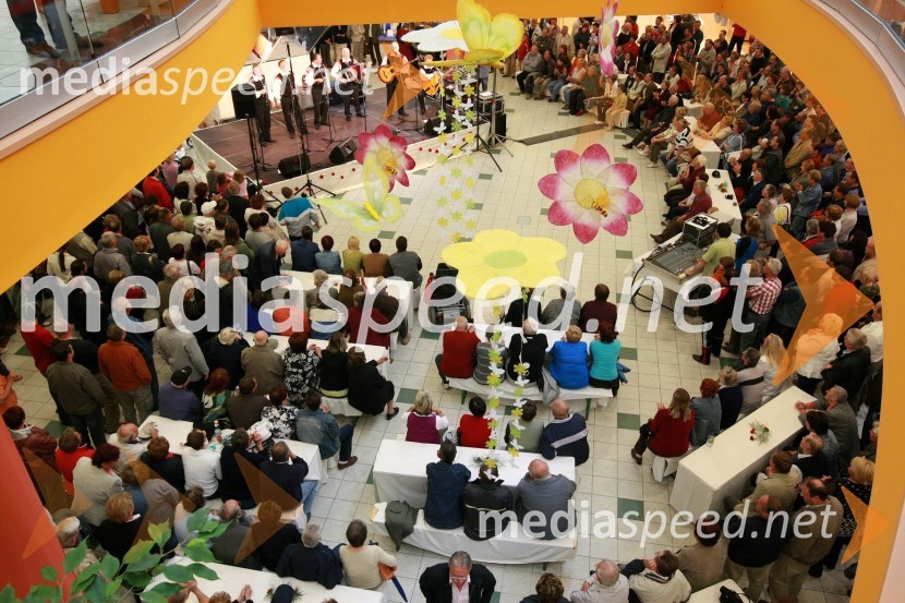 Obiskovalci festivalaFestival narodnozabavne glasbe v Europarku