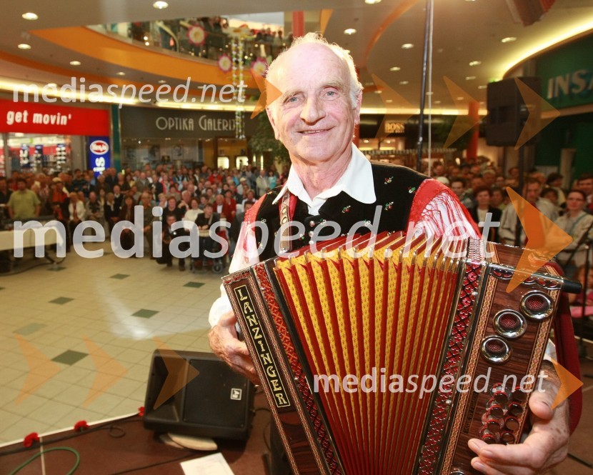 Lojze Slak, glasbenikFestival narodnozabavne glasbe v Europarku
