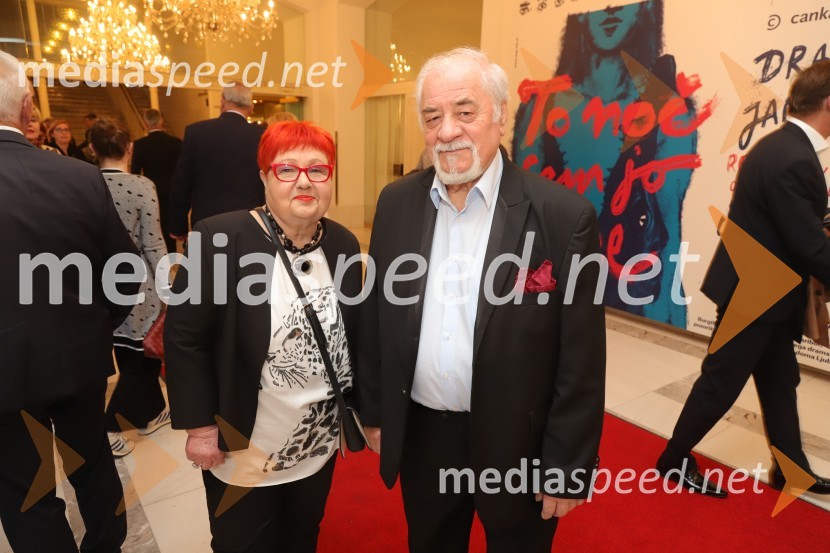  Zdenka Križanič, nekdanja mestna svetnica;  Martin KrižaničTosca, premiera v Operi in Baletu Slovenskega narodnega gledališča Maribor