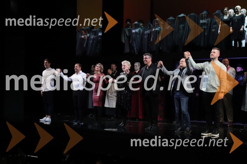  ... ;  Tim Ribič, SNG Maribor;  ... ;  ... ;  Pier Francesco  Maestrini, režiser;  ... ;  Matic Kašnik, scenografTosca, premiera v Operi in Baletu Slovenskega narodnega gledališča Maribor