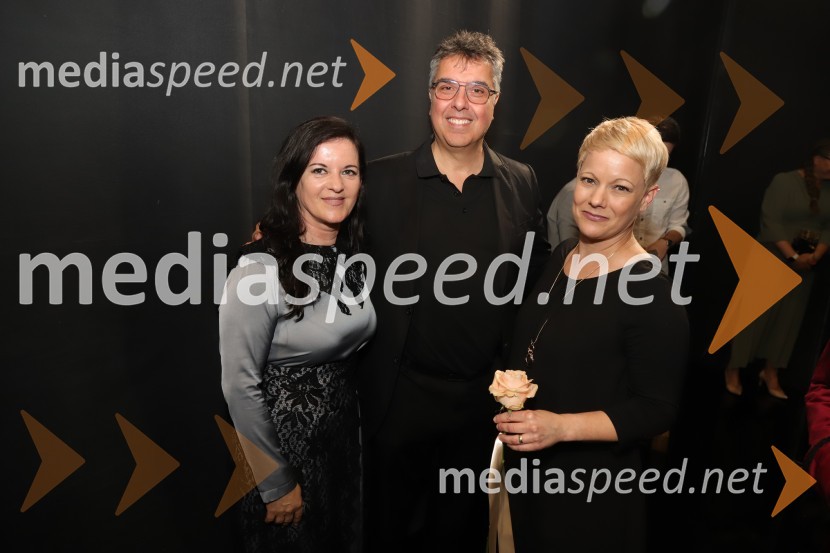  Irena Ferk, operna pevka;  Pier Francesco  Maestrini, režiser;  Zsuzsa Budavari Novak, zborovodkinjaTosca, premiera v Operi in Baletu Slovenskega narodnega gledališča Maribor